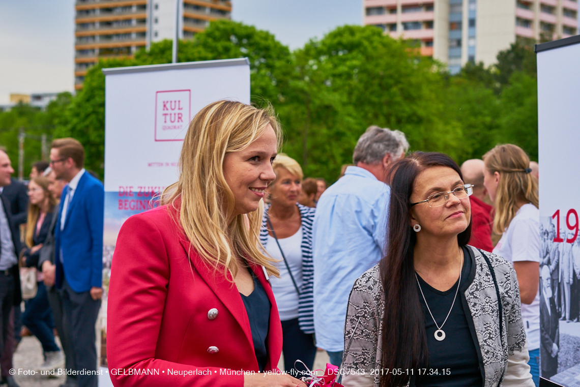 11. Mai 2017 - Grundsteinlegung für die LOGE und dem Kulturquadrat in Neuperlach